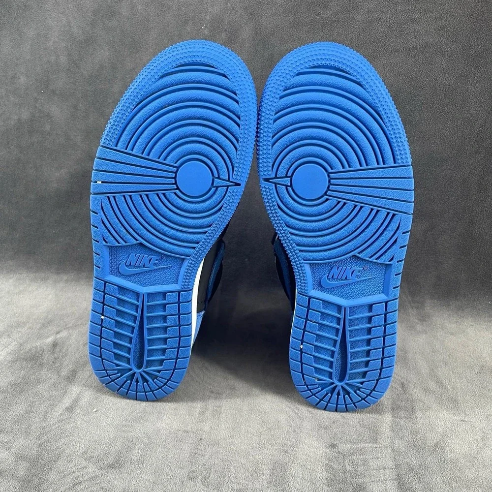 Nike Air Jordan 1 Retro High OG GS Royal Reimagined Black Royal Blue 5.5Y